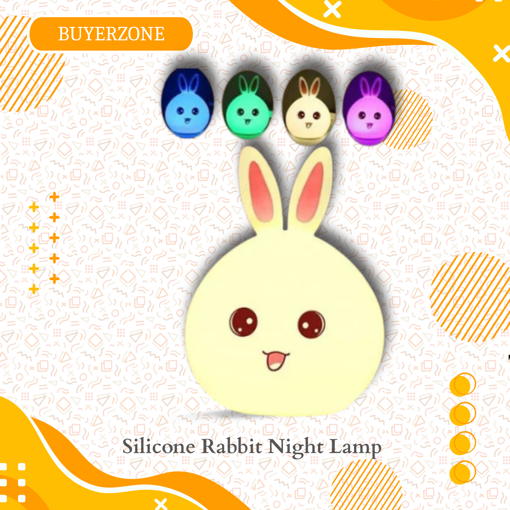 Picture of Silicone Rabbit Night Lamp