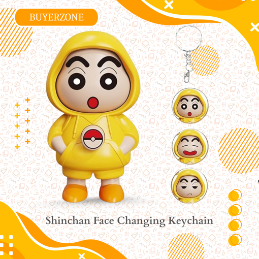 Picture of Shinchan Face Changing Keychain