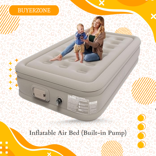 Picture of Single Size Inflatable Air Bed (Built-in Pump) (198*100*40 CM)