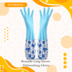 Picture of Reusable Long Sleeves Dishwashing Gloves