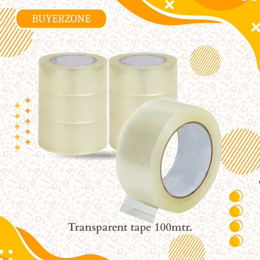 Picture of Transparent tape 100mtr.