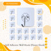 Picture of Self Adhesive Wall Hook (Flower Hook)