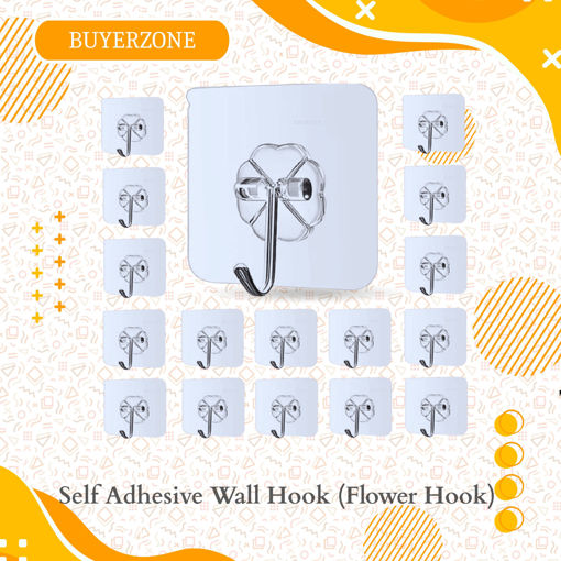 Picture of Self Adhesive Wall Hook (Flower Hook)