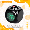 Picture of Black Digital Projection & Speaking Alarm Clock