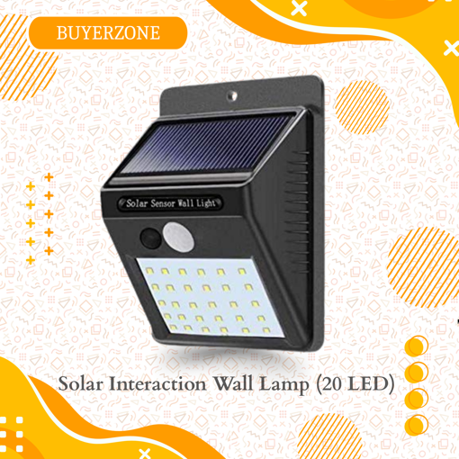 Picture of Solar Interaction Wall Lamp (20 LED)