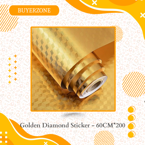 Picture of Golden Diamond Sticker - 60CM*200
