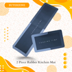 Picture of 2 Piece Rubber Kitchen Mat (MULTI COLOR)