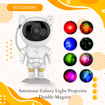 Picture of Astronaut Galaxy Light Projector - Double Magnet