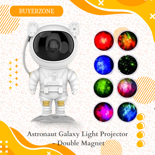 Picture of Astronaut Galaxy Light Projector - Double Magnet