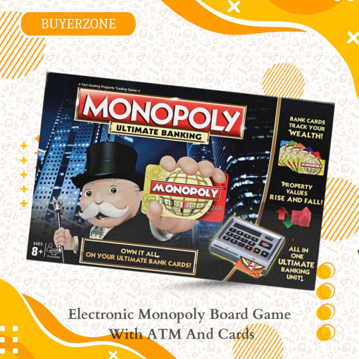 Picture of TZ - Electronic Monopoly Board Game  With ATM  And Cards