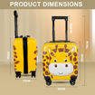 Picture of TZ - 3D Printed Spinner Suitcase For Kids (42x12x35 CM)