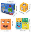 Picture of TZ - Wooden Crazy Face Puzzle Blocks