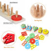 Picture of TZ - Wooden Geometric Stacking Blocks Toy