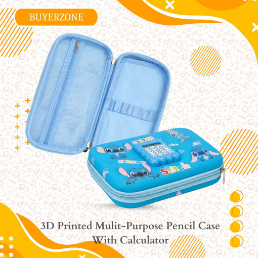 Picture of TZ - 3D Printed Mulit-Purpose Pencil Case With Calculator