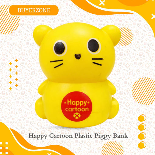 Picture of TZ - Happy Cartoon Plastic Piggy Bank