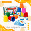 Picture of TZ - Colorful Battle Jenga Cup Stacking Game