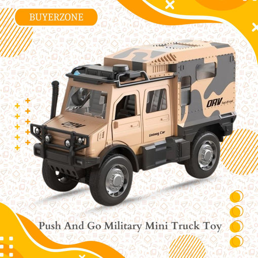 Picture of TZ - Push And Go Military Mini Truck Toy