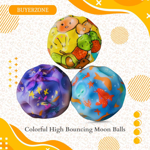 Picture of TZ - Colorful High Bouncing Moon Balls