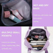 Picture of Foldable Travel Pocket Duffle Bag With Pocket (Purple Color)