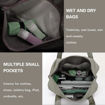 Picture of Foldable Travel Pocket Duffle Bag With Pocket (Gray Color)
