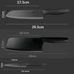 Picture of 3 Piece Kitchen Knife Set (Black)