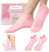 Picture of Silicone Full Heel Moisturizing Socks -  New Pink Socks