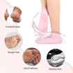 Picture of Silicone Full Heel Moisturizing Socks -  New Pink Socks