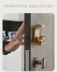 Picture of Wooden Door Bell With Sticker