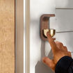 Picture of Wooden Door Bell With Sticker