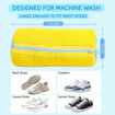 Picture of Shoes Washing Machine Bag / Yellow Shoes Bag