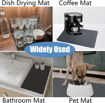 Picture of Dish Drying Kitchen Mat 30*40