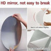 Picture of Oval Mirror Sticker (30*20 cm)