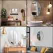 Picture of Oval Mirror Sticker (30*20 cm)