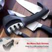 Picture of 3 Slot Knife Sharpener  -  Black