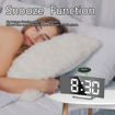 Picture of Curved LED Mirror Clock (GS-5903)