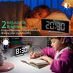 Picture of Curved LED Mirror Clock (GS-5903)