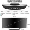 Picture of Curved LED Mirror Clock (GS-5903)