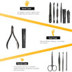 Picture of 12 in 1 Manicure Set Nail Cutter Set