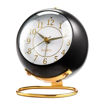 Picture of Round Analog Clock (Golden and Black)