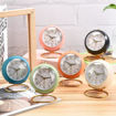 Picture of Round Analog Clock (Golden and Black)