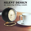 Picture of Round Analog Clock (Golden and Black)