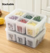 Picture of 6 Compartment Fridge Storage Box