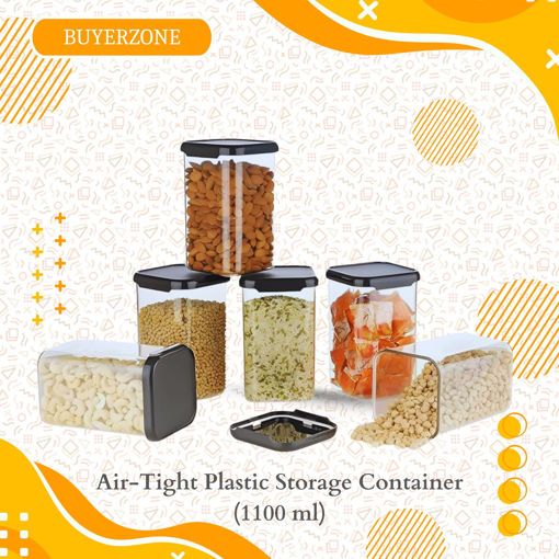 Picture of Air-Tight Plastic Storage Container (1100 ml)
