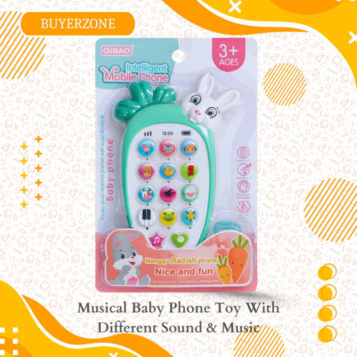 Picture of TZ - Musical Baby Phone Toy With Different Sounds & Music