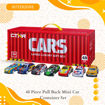 Picture of TZ - 48 Piece Pull Back Mini Car Container Set