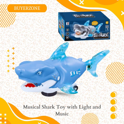 Picture of TZ - Musical Shark Toy with Light and Music