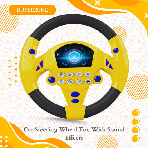 Picture of TZ - Car Steering Wheel Toy With Sound Effects