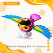 Picture of Multicolor Flapping Bird Car Ornament