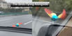Picture of Multicolor Flapping Bird Car Ornament