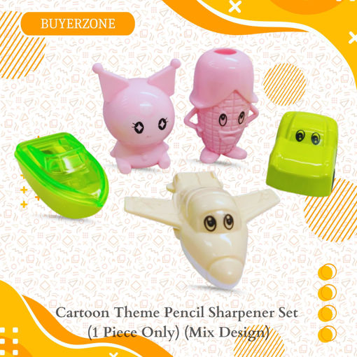 Picture of TZ - Cartoon Theme Pencil Sharpener Set (1 Piece Only) (Mix Design)